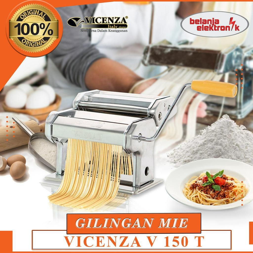 VICENZA PASTA MACHINE V150AT VICENZA GILINGAN MIE V-150 AT NOODLE MAKER PASTA MOLEN