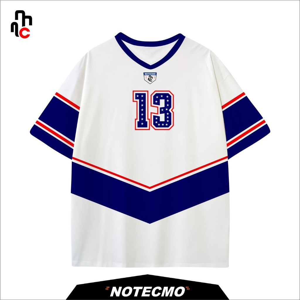 NOTECMO - KAOS VINTAGE 0002 RETRO OVERSIZE PRIA / WANITA KEKINIAN / KOREA / JERSEY / STREETWEAR / MU