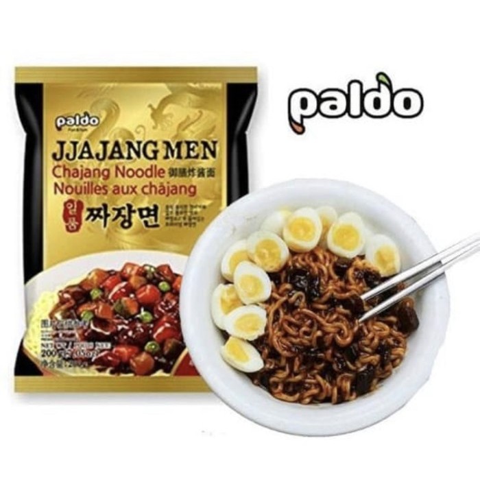 

Paldo Jjajangmyun - Jjajangmen -Jajangmyeon - Black Bean Noodle isi 4