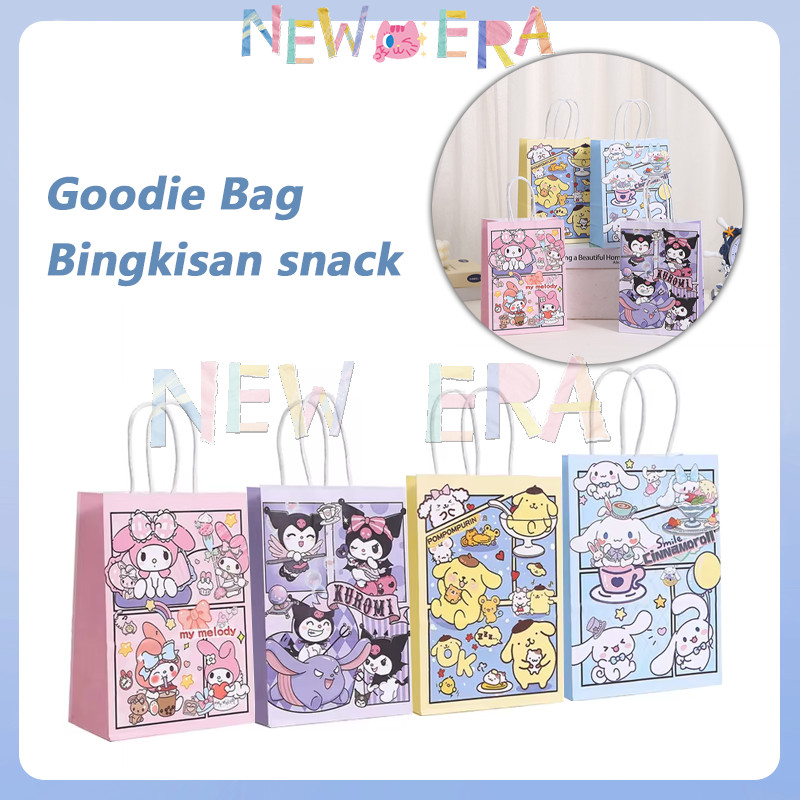 

Tas kertas hadiah tas kertas Sanrio Paper Bag Happy Birthday Animasi