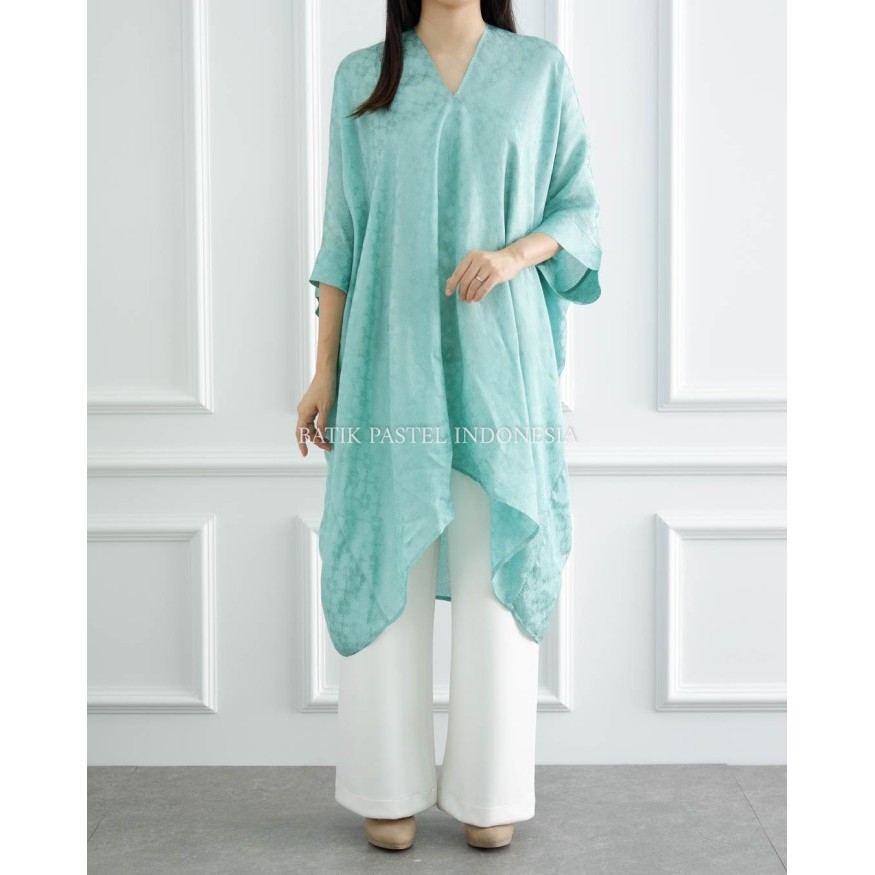 Tunik Arun Atasan atau Set - Tenun / Batik - Lilac