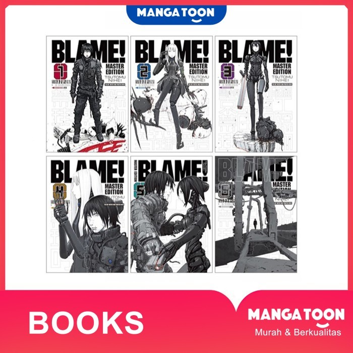 BLAME Manga Vol 1-6 Complete Master Edition - MangaToon