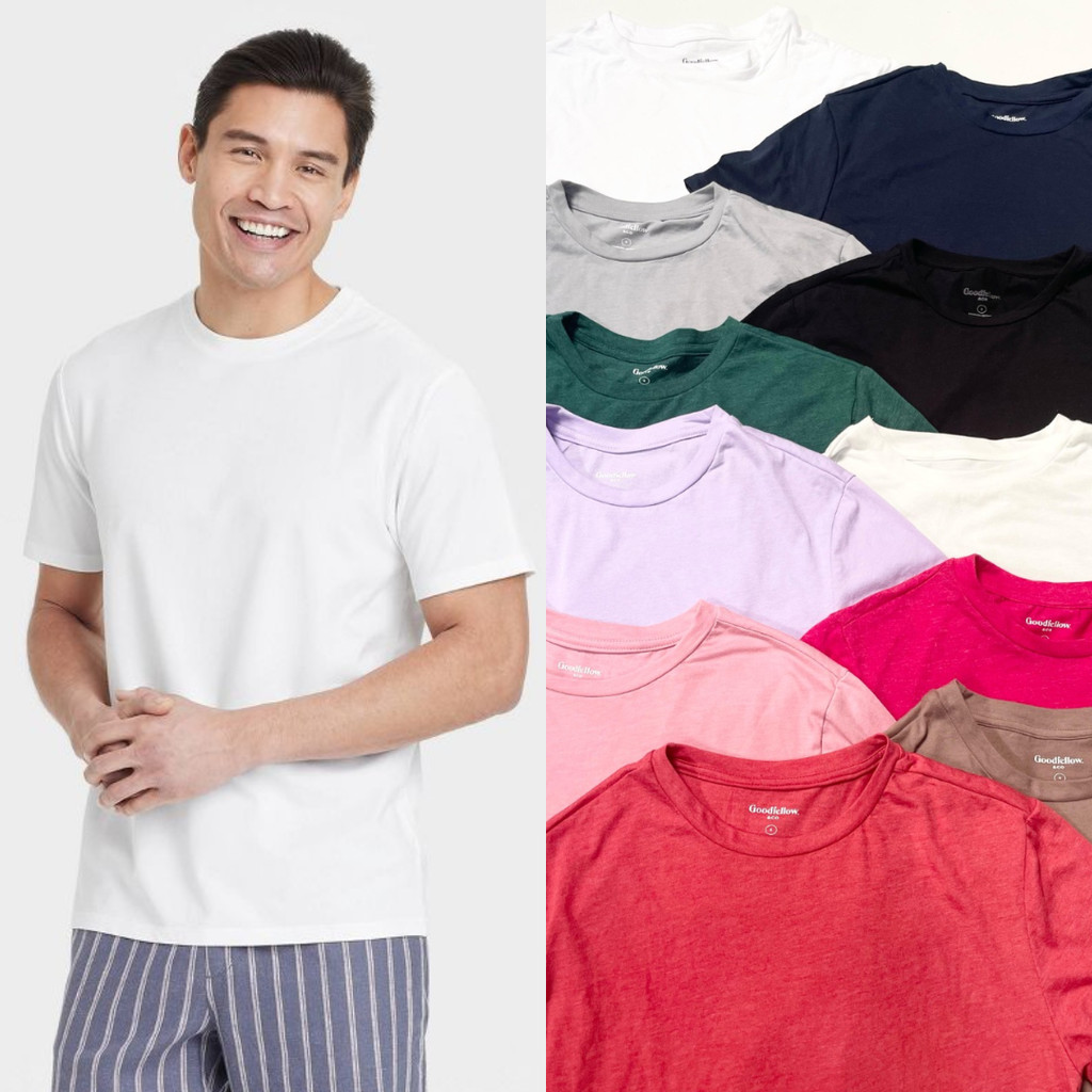 WARNAMU #967 GOODFELLOW & CO MEN'S EVERY WEAR SHORT SLEEVE T-SHIRT