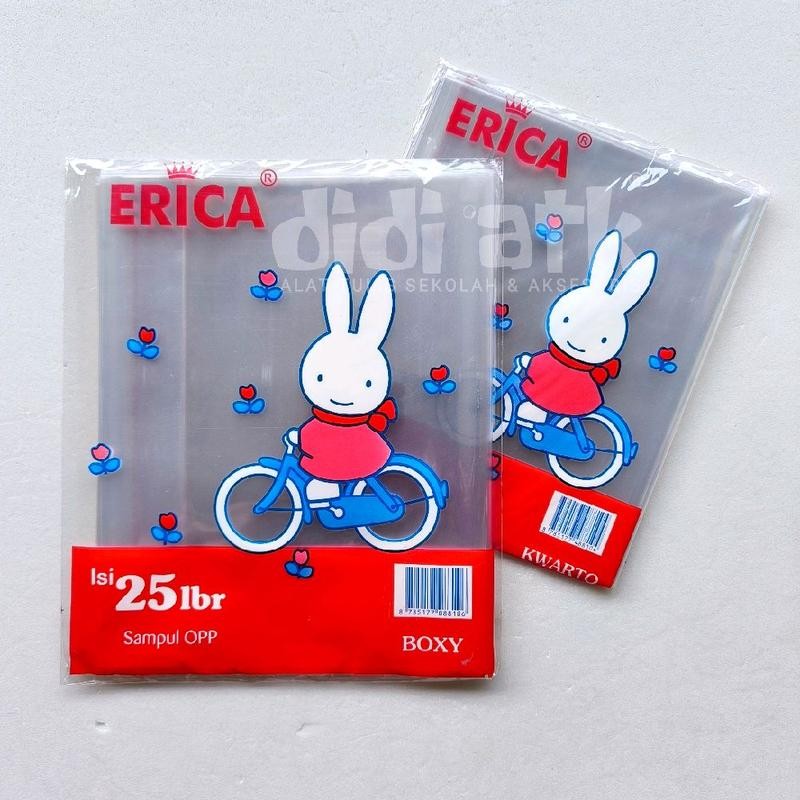 

(25 LEMBAR) ERICA SAMPUL BUKU OPP