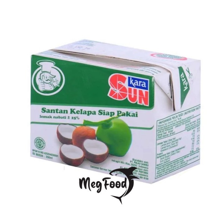 

Sun Kara Krim Santan / Sun Kara Santan Kelapa 200 ml