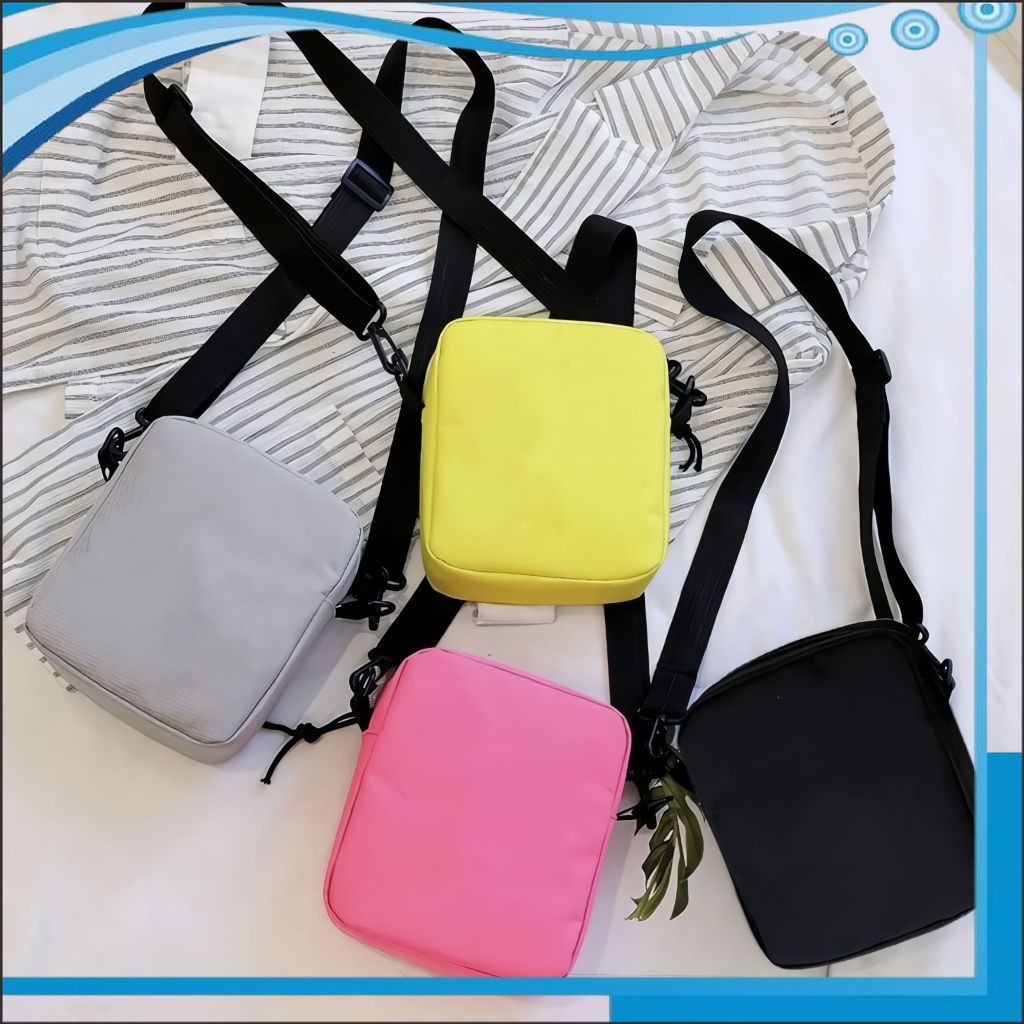 PS Tas Selempang Polos Anak Laki laki dan Perempuan Fashion Kids 17 A5