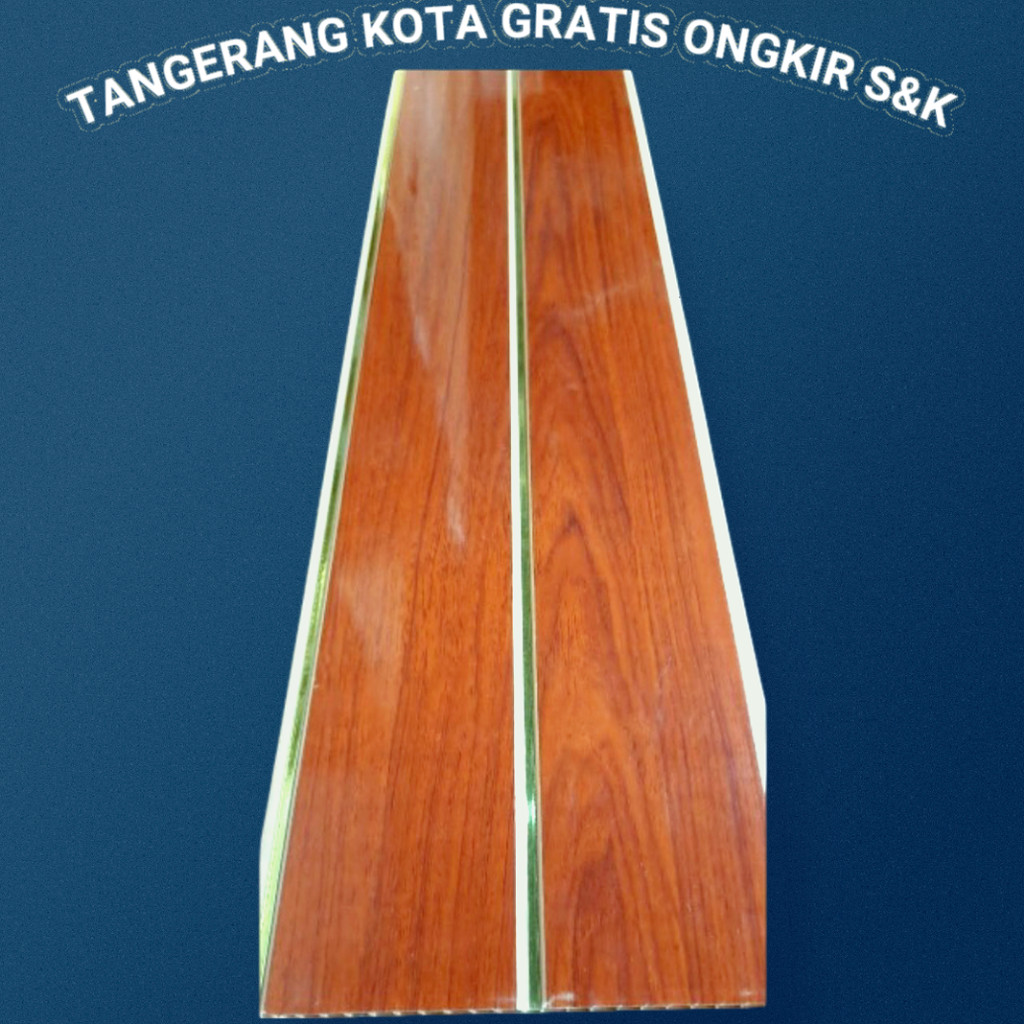 plafon pvc 4 meter 1 dus   ‎ ‎ ‎ ‎