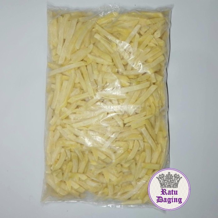 

Kentang Straight Cut / French Fries Straight Cut @2.5kg - Harga Partai Min 10kg