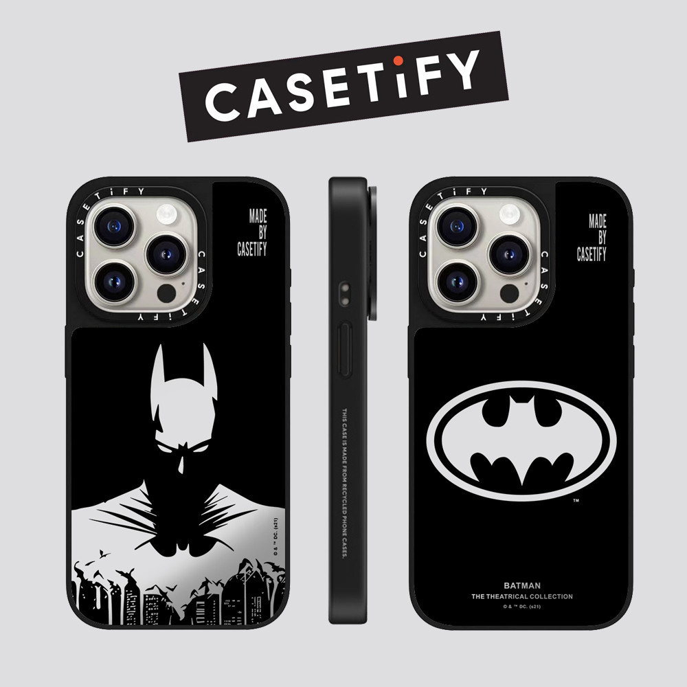 CASETIFY Cool Batman Mirror Phone Case for IPhone 16promax 16pro 16 15Pro 15promax 14promax 13 13pro