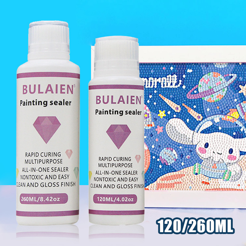 

Lem Lukisan 5D Diamond Painting - 260ml Sealing Glue untuk Efek Shine & Brightener