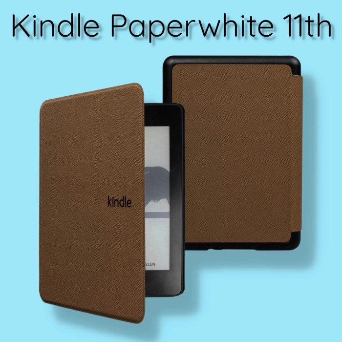 

promo -Smart Case kindle paperwhite 11th generation 11 cover hardcase casing - Hitam