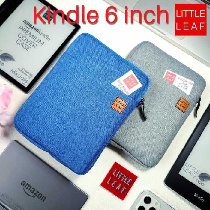

promo -Premium n Thick Sleeve for Kindle Paperwhite 4 10th Gen Softcase Pouch - Kindle 6 inch