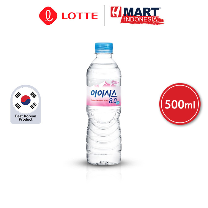 LOTTE ICIS Natural Mineral Water - Air Mineral Murni Korea - Air Minum Dalam Kemasan 500ml