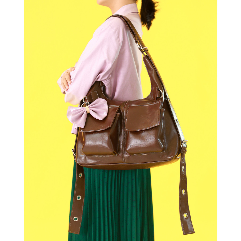 Tako Bag - Shoulderbag and Backpack - Miki Multifunctional Tas Bahu dan Ransel Muat Laptop 14inch Li