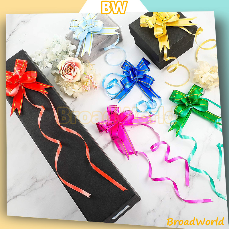 

BW 10 pcs pita serut list gold pita tarik list gold