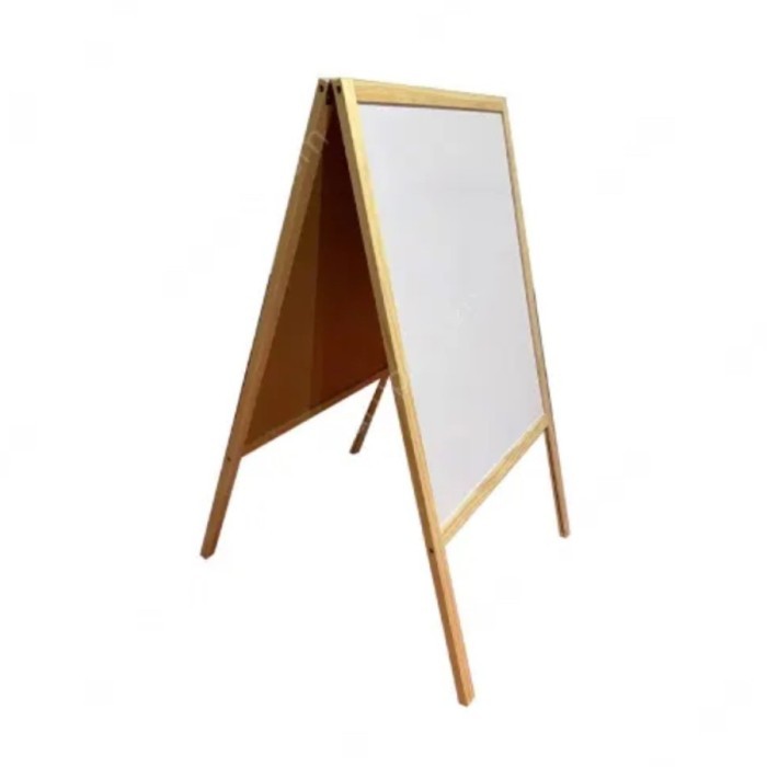

ODI 52x90 cm Papan Tulis Double Sided Dengan Kaki