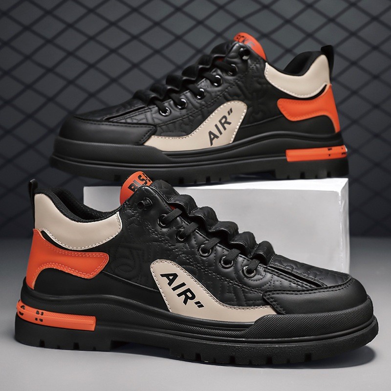 Sepatu Pria Sneakers Casual Kerja Outdoor Sepatu Casual Cowok Running Shoes LV0670