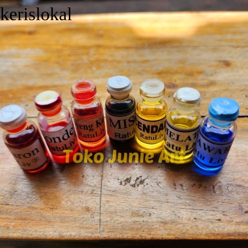 PAKET LENGKAP 7 MINYAK CENDANA JAFARON MISIK MAWAR MELATI JAYENG BONDET KL16
