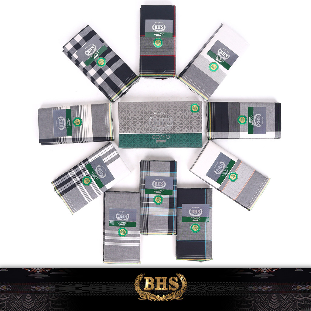 Grosir 10 Pcs Sarung BHS Cosmo Silver K26 PPD