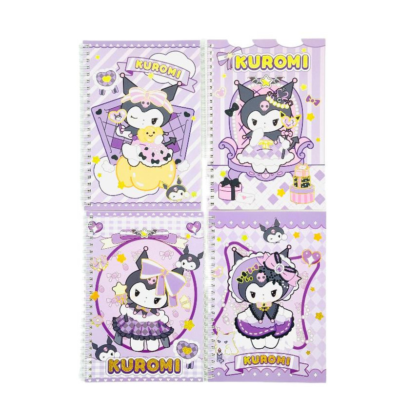 

( StaLand ) / ( DAPAT 1 BUAH ) NOTEBOOK KUROMI A5 2121-92 / Buku Agenda Diary Notes Spiral A5 Kuromi 2121-92