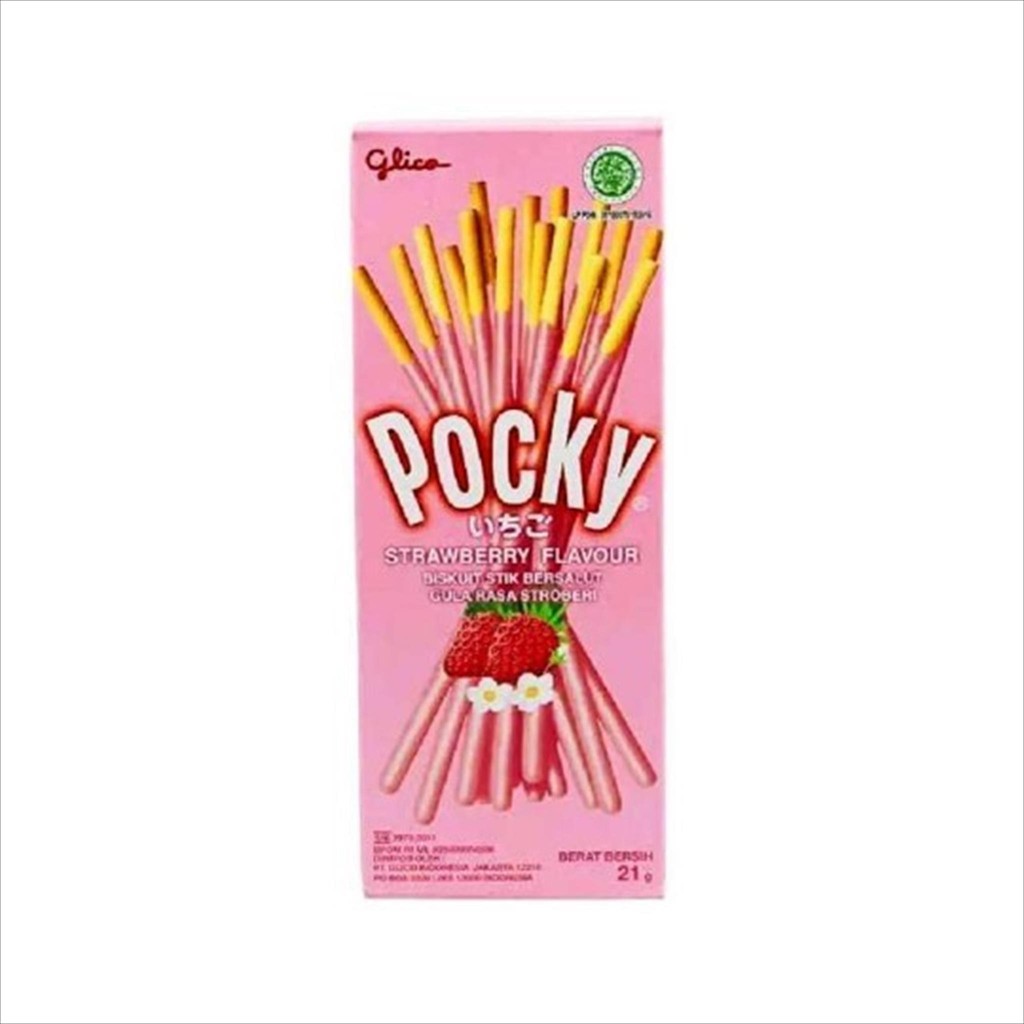 

POCKY Mini Stick Biscuit 22 gr Glico Pocky Half 22gr