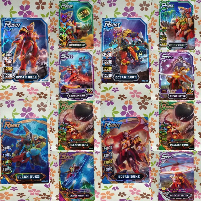 hero of robots crystal set ocean duke