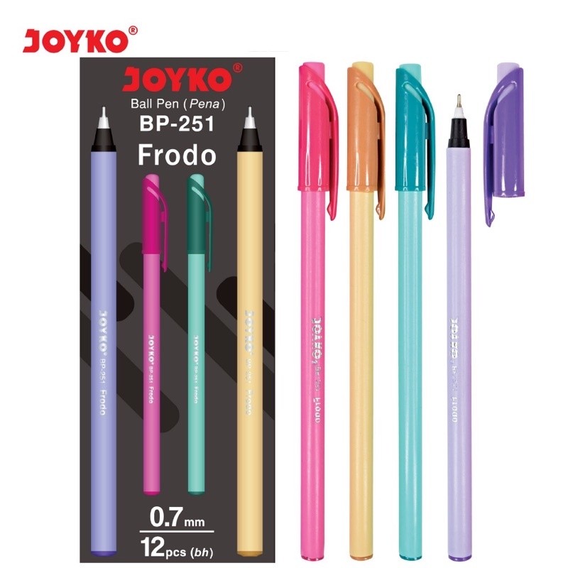 

PERLUSIN Ball Pen Pulpen Pena Joyko BP-251 Frodo 0.7mm