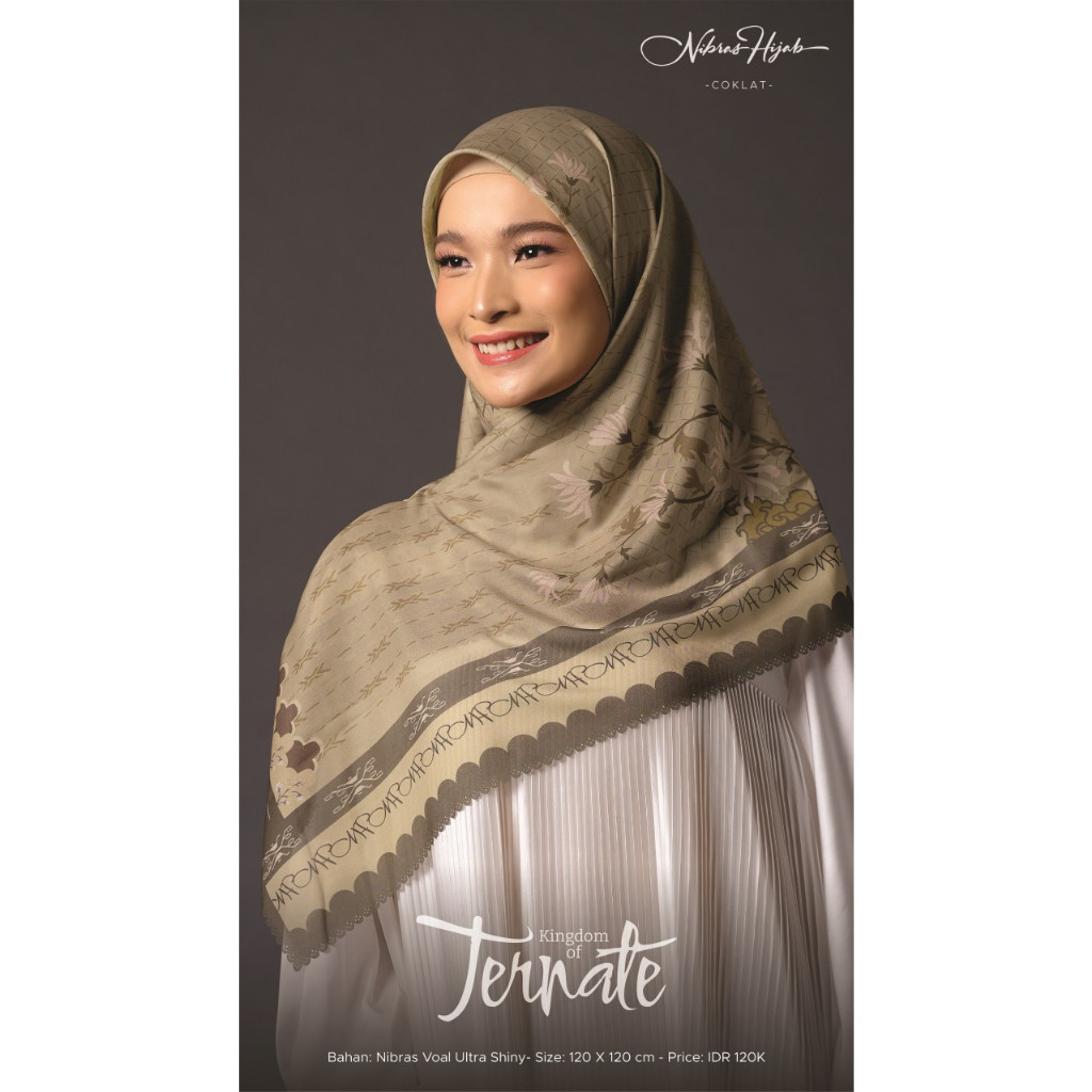Kayssyari - Ternate Scarves Hijab Segi Empat Modern by Nibras Premium Branded