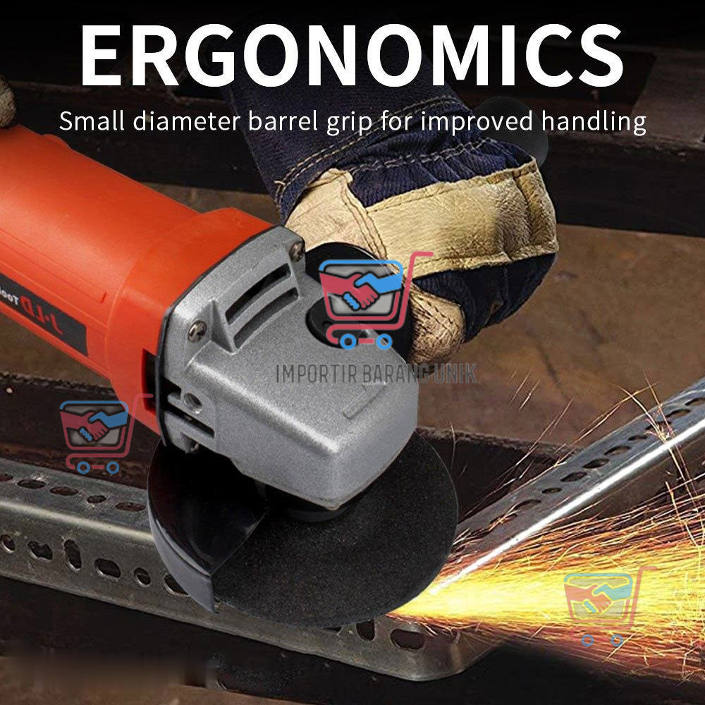 -C110-Mesin Tangan Listrik Gerinda berkualitas Grinda Tangan, Poles, Piringan Amplas, Amplas
