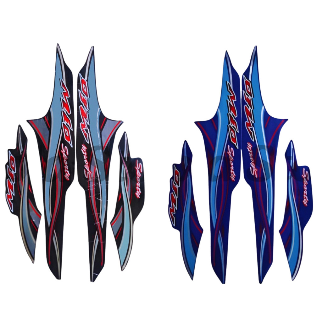 Stiker Striping Mio Sporty 2005 - List Stiker Standar Mio Sporty 2005 - Striping Mio Sporty 2005