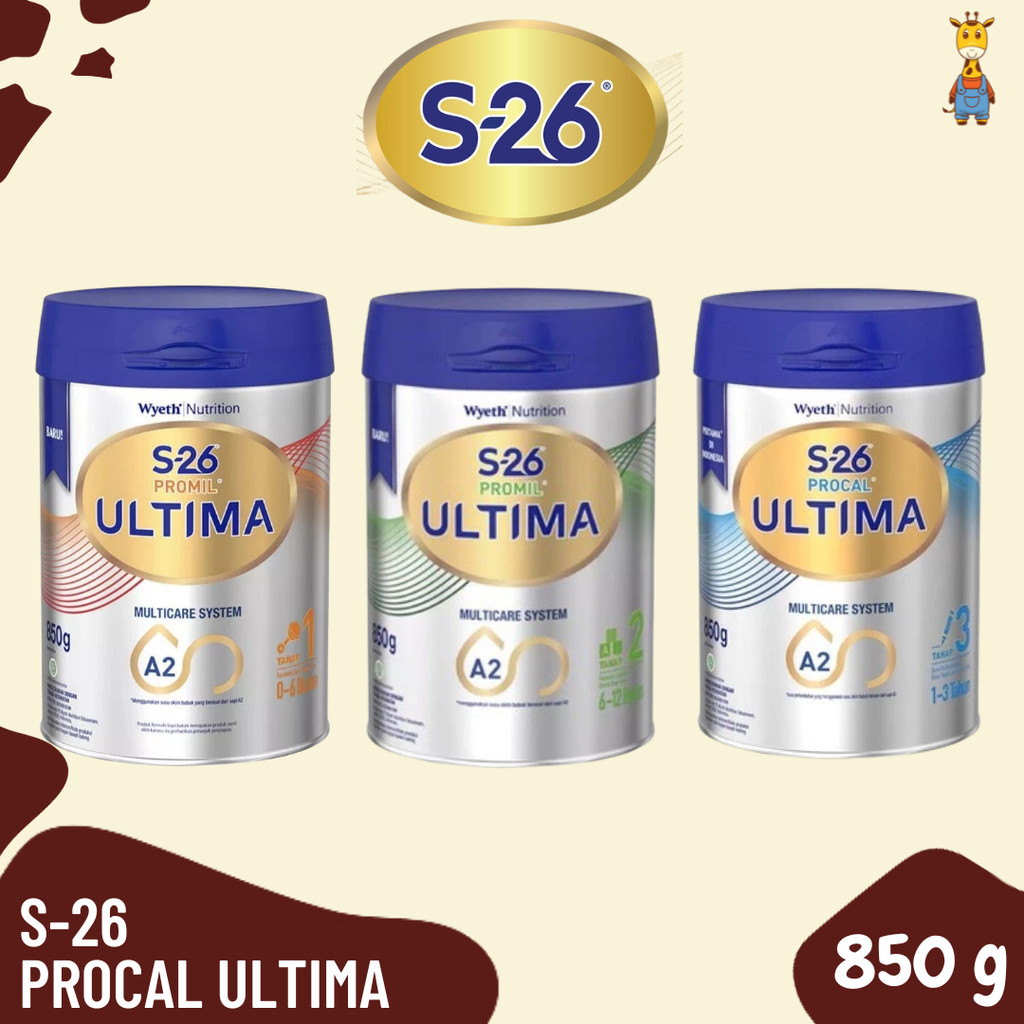 

S-26 Promil Ultima 850g - Susu Formula Anak