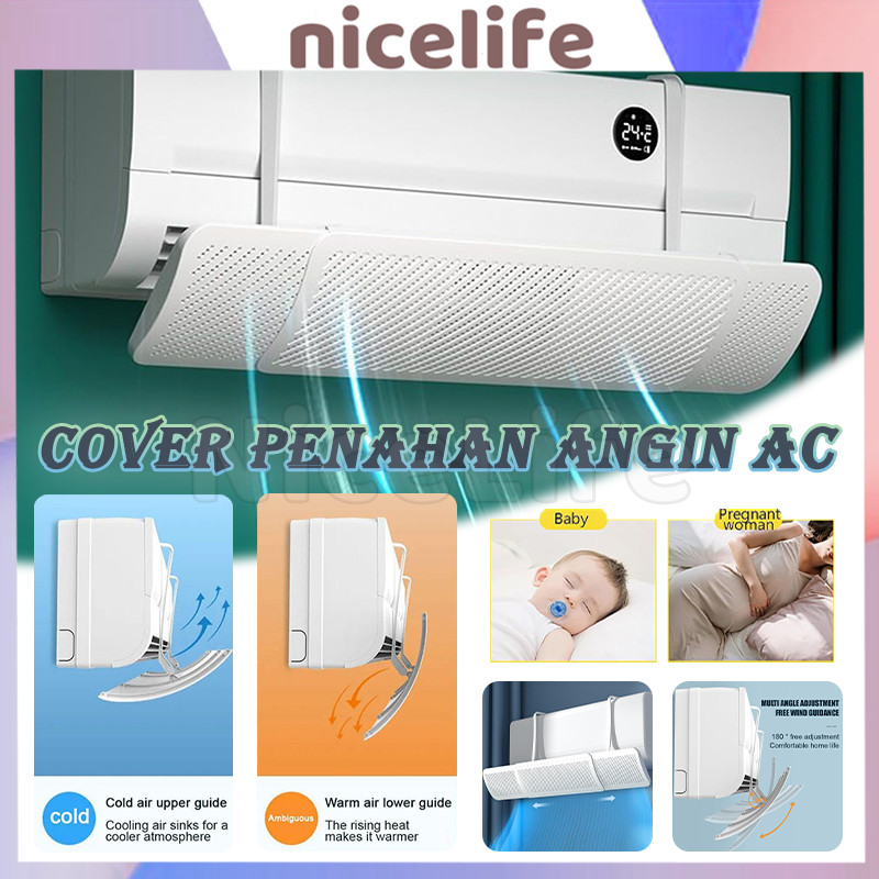Reflector AC / Talang AC Penutup / Penahan Angin AC