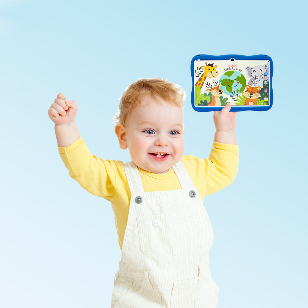Kids Study Tab Astronout Version Tablet Android Touch Screen 7 Inci / Tablet Edukasi Anak Belajar Wi