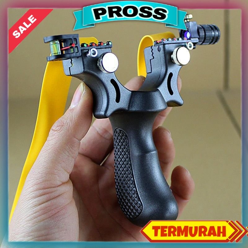 Ketapel Slingshot / Ketapel Laser / Ketapel Plintengan Berburu
