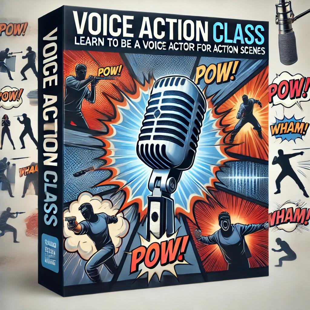 Kelas Voice Action Class - Lengkap Belajar Jadi Voice Actor Dubber Voiceover Pengisi Suara Handal - 