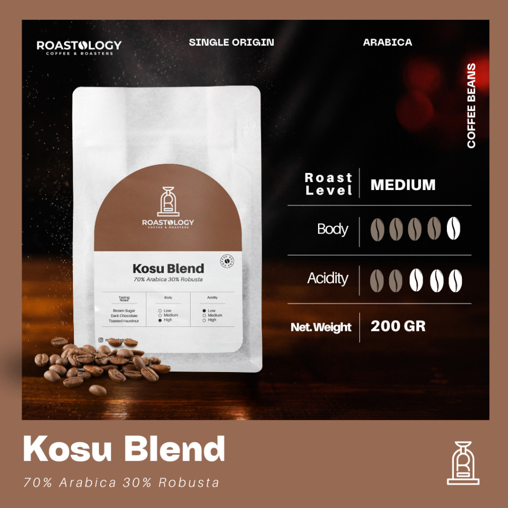 

Kopi Susu Blend 200gr Biji Kopi