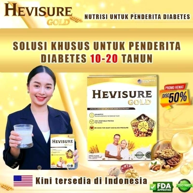 

HEVISURE GOLD SUSU MILK UNTUK DIABETES DAN KENCING MANIS