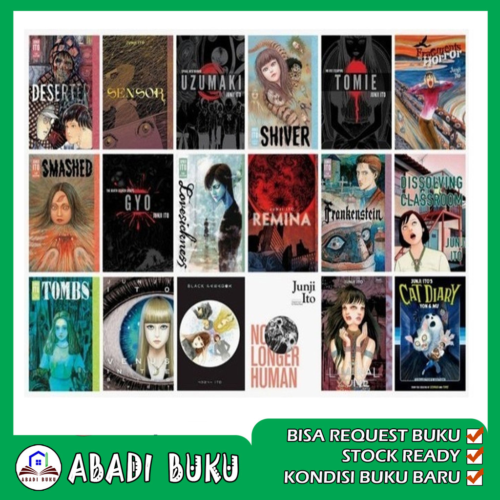 Komik Manga Junji Ito Collection English