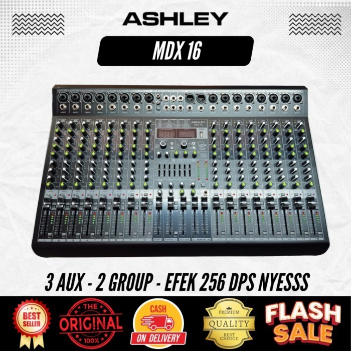 Mixer 16 Channel Ashley MDX 16 Original Produk