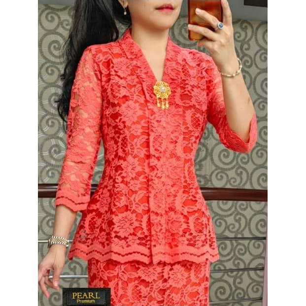 DF02 SET(Stel Kartini) ROK KARTINI/BAJU STELAN BROKAT