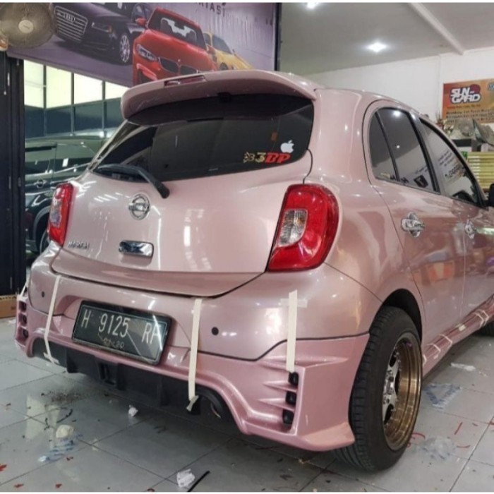 bodykit Nissan march facelift w2015