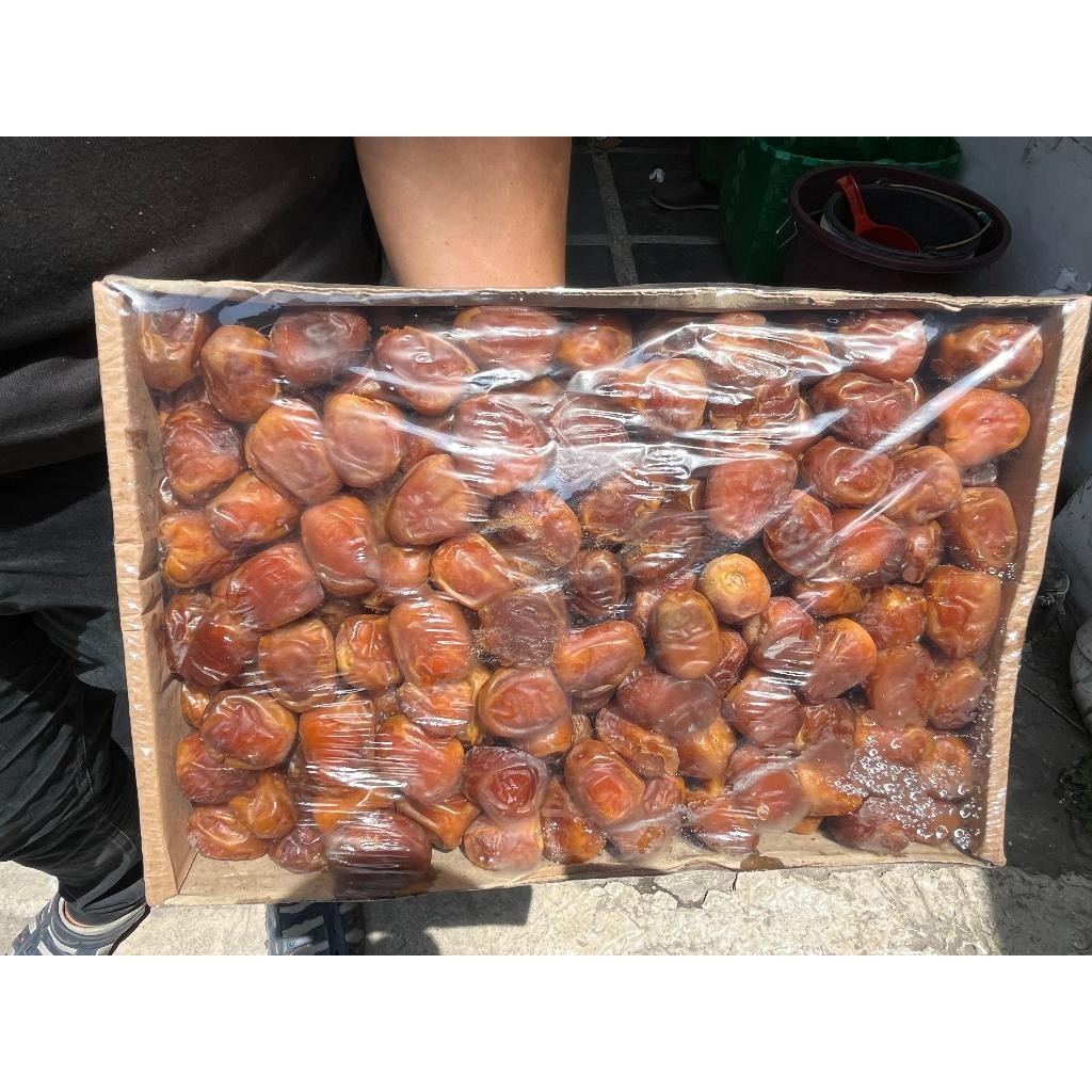 

kurma sukari al qosim warping 3kg Stok Baru Panen