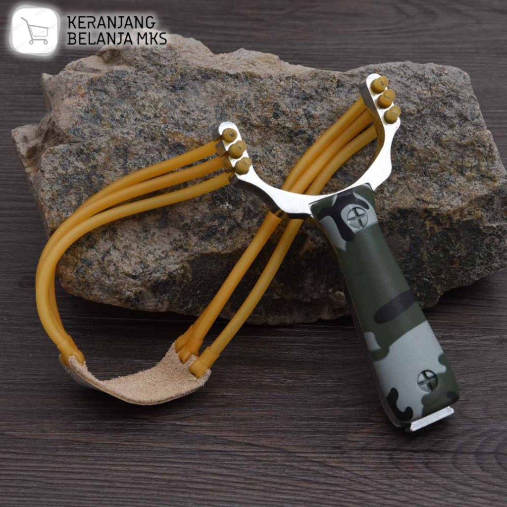 Ketapel Berburu Aluminium Ketapel slingshot Ketapel Besi