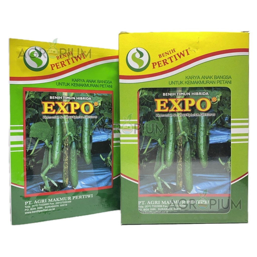 Benih Timun Mentimun Jepang EXPO Isi 10 gram Benih Pertiwi