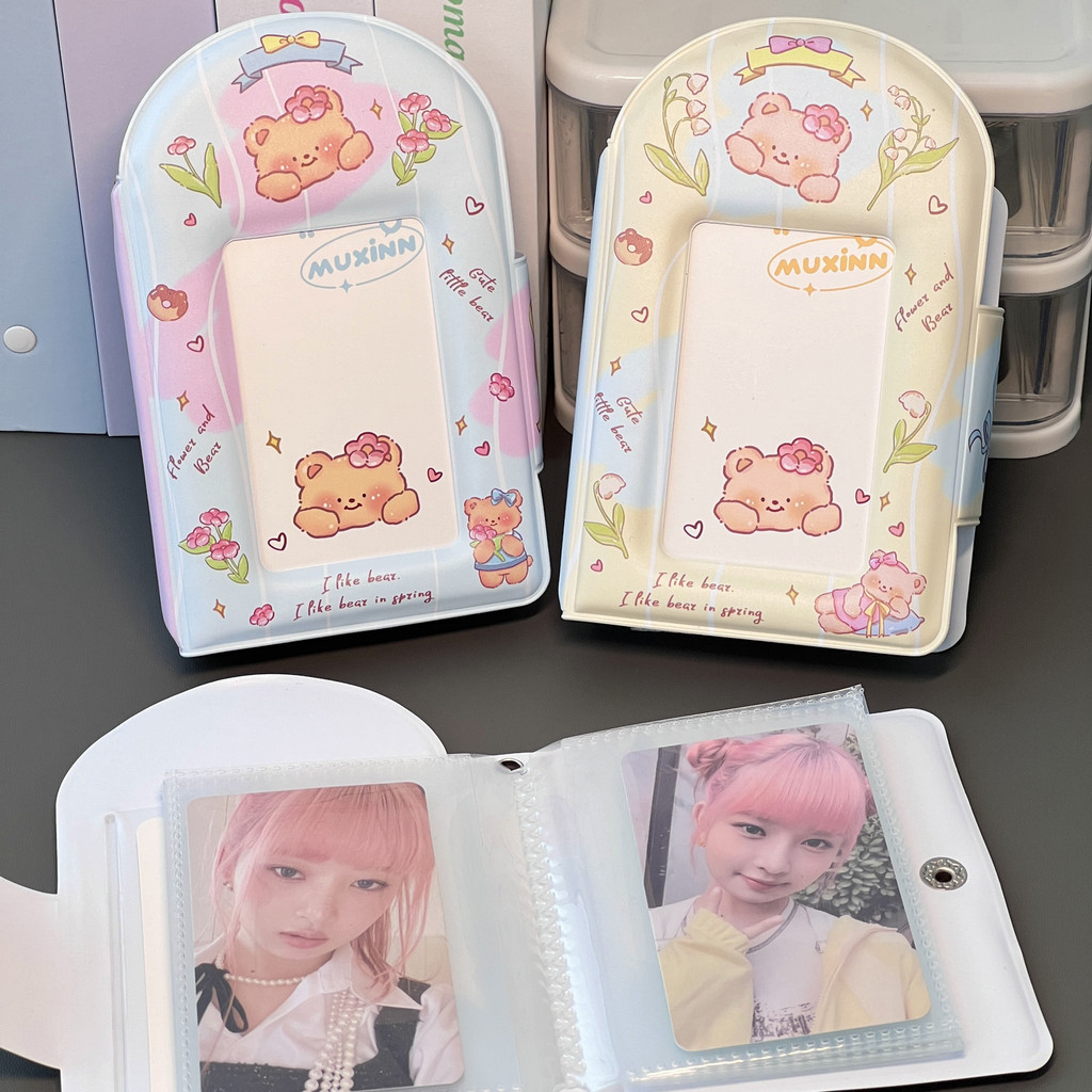 

32P Butter Bear Series Kolbuk Binder Photocard Album Lucu Tempat pc kolbuk kpop korea