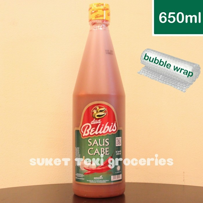 

✨TERLARIS -Saus Cabe Dua Belibis Botol 650gr Satuan Murah