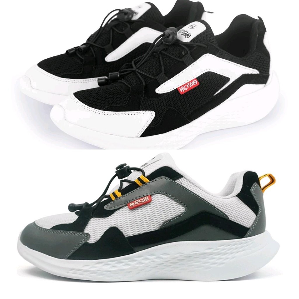 Original Hipzo Sepatu Sneakers Casual Pria Wanita Shoes H-02 Kerja