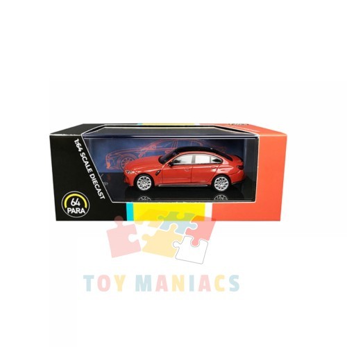 PARA64 1:64 BMW M3 G80 Toronto Red LHD 55205