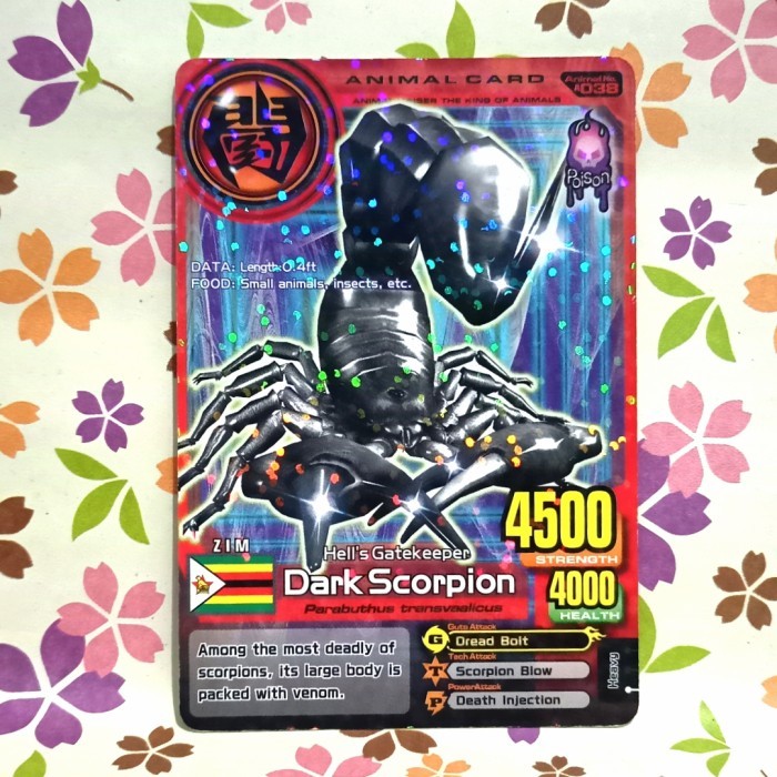 Animal kaiser normal dark scorpion versi 4