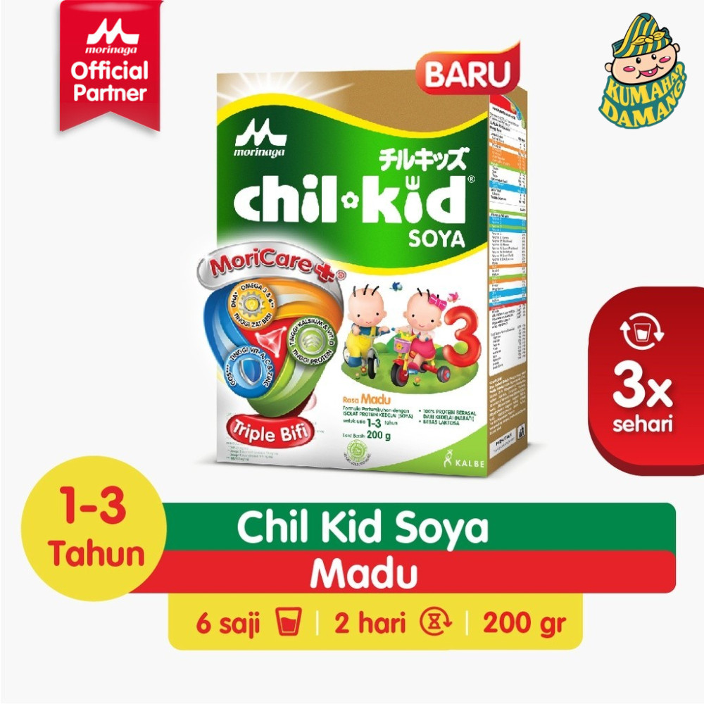 Morinaga Chil Kid Soya Madu 200 gram